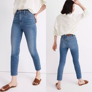 Madewell The Perfect Vintage Crop Blue Jean Size 29 NWT
